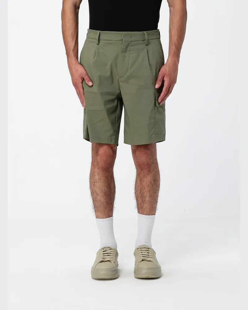 K-Way Baumwoll Cargo Shorts Grün