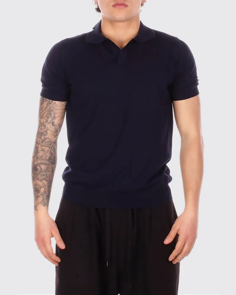 Tagliatore Polo herren Navy