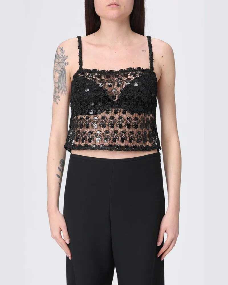 Hanita Top damen Schwarz