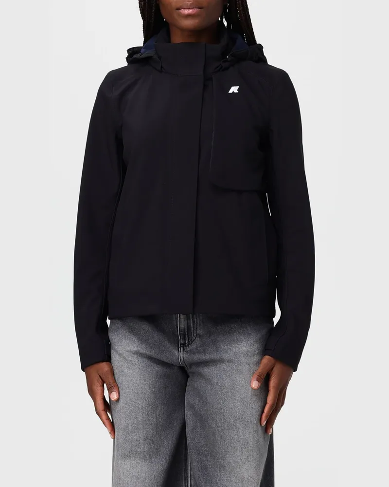 K-Way Mantel damen Schwarz