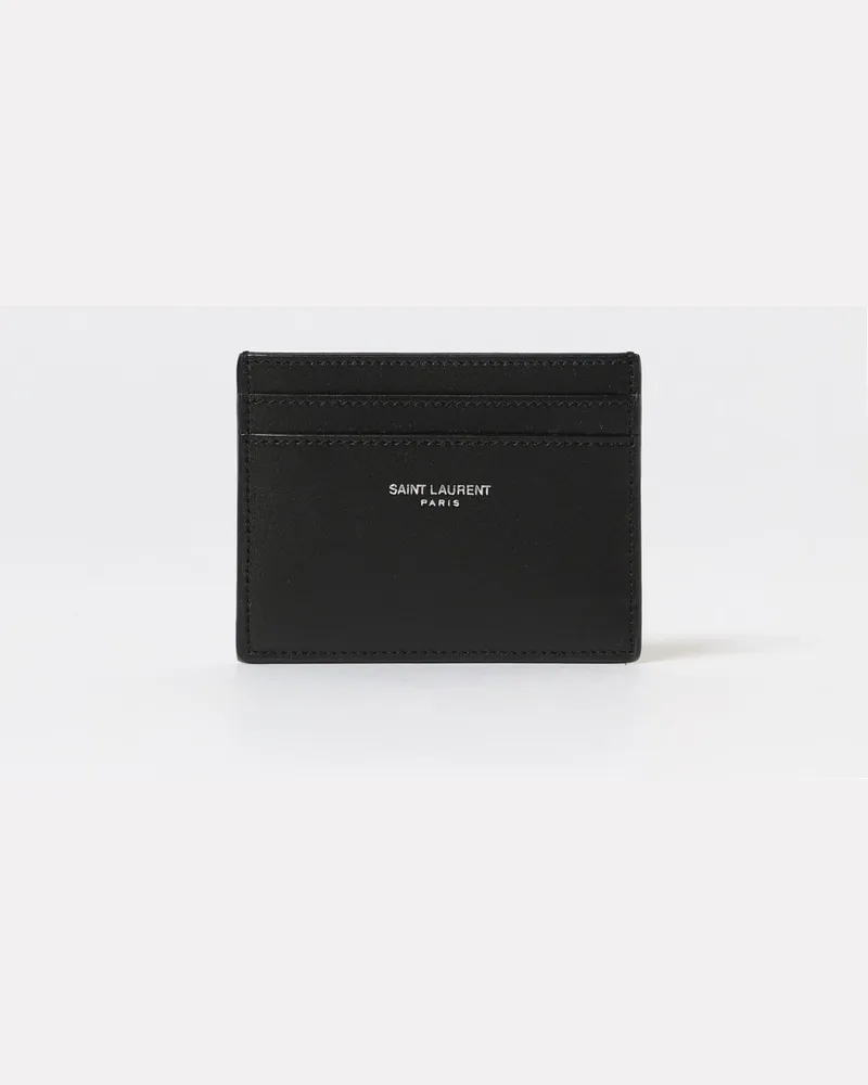 Saint Laurent Portmonnaie herren Schwarz