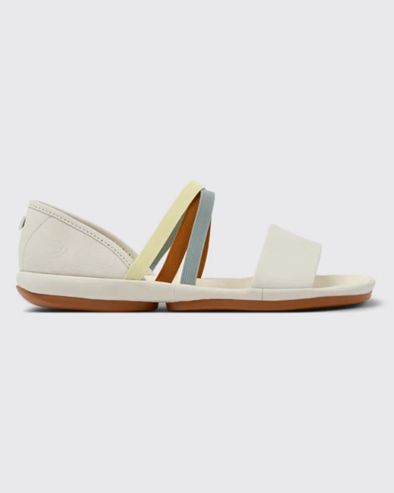 Camper Flache sandalen damen Weiß