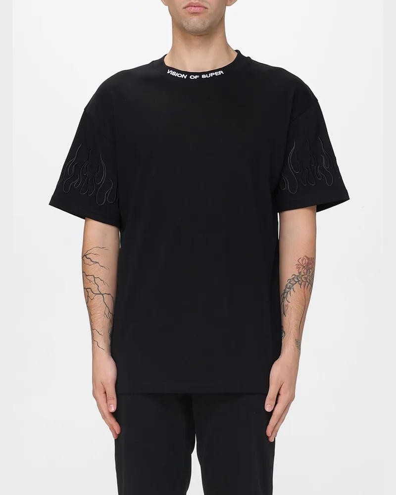 Vision Of Super T-shirt herren Schwarz