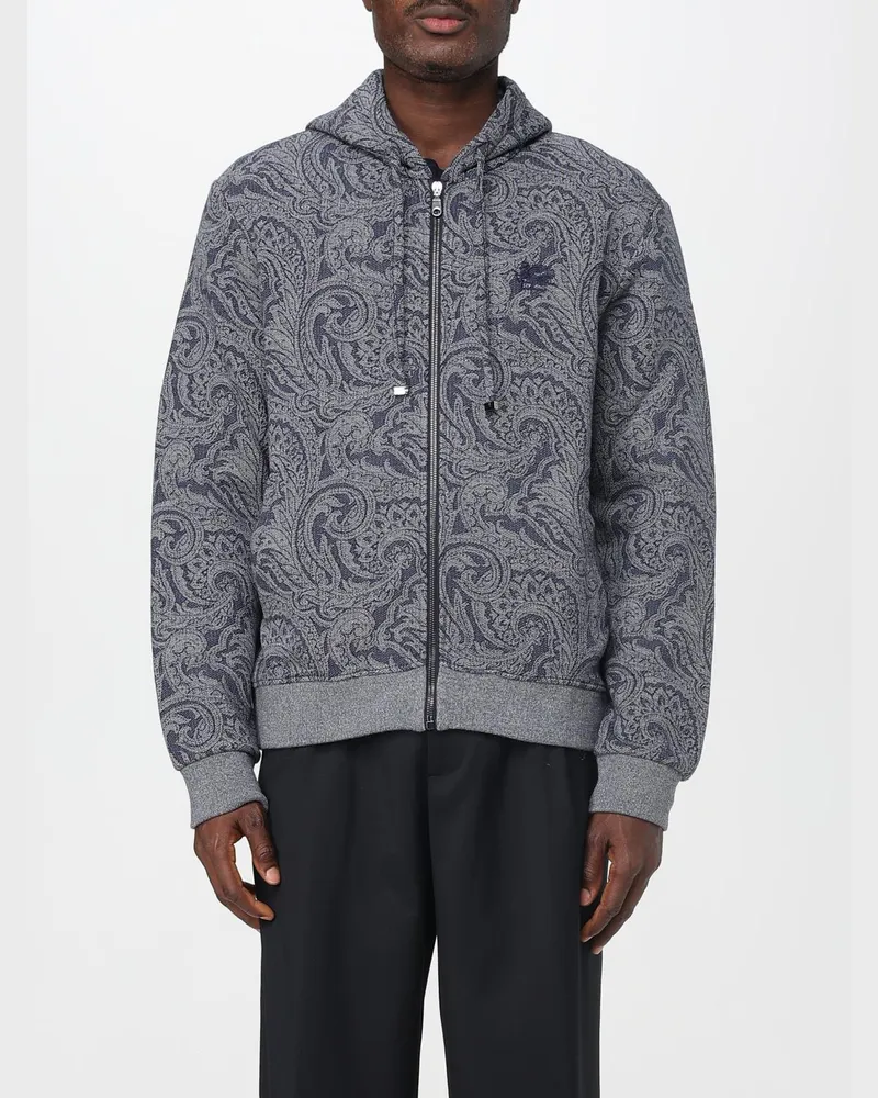 Etro Sweatshirt herren Hellblau