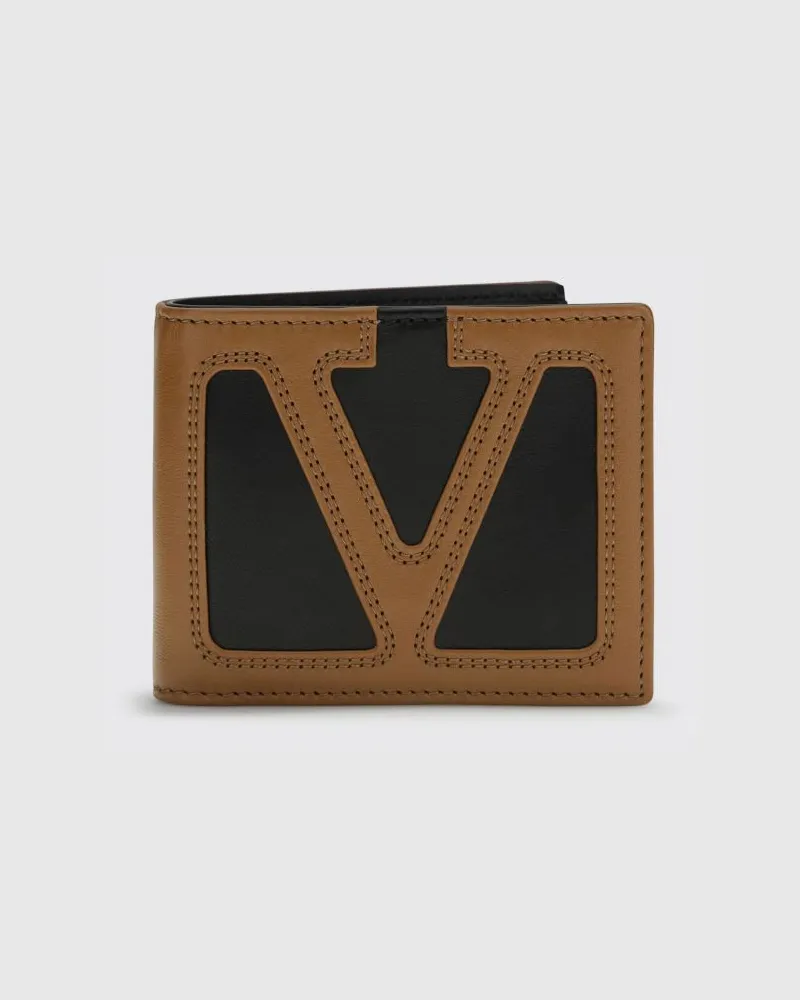 Valentino Garavani Portemonnaie herren Schwarz