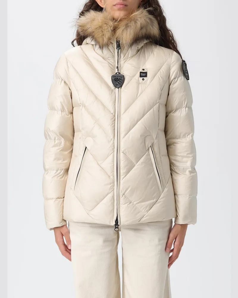 Blauer Jacke damen Grau