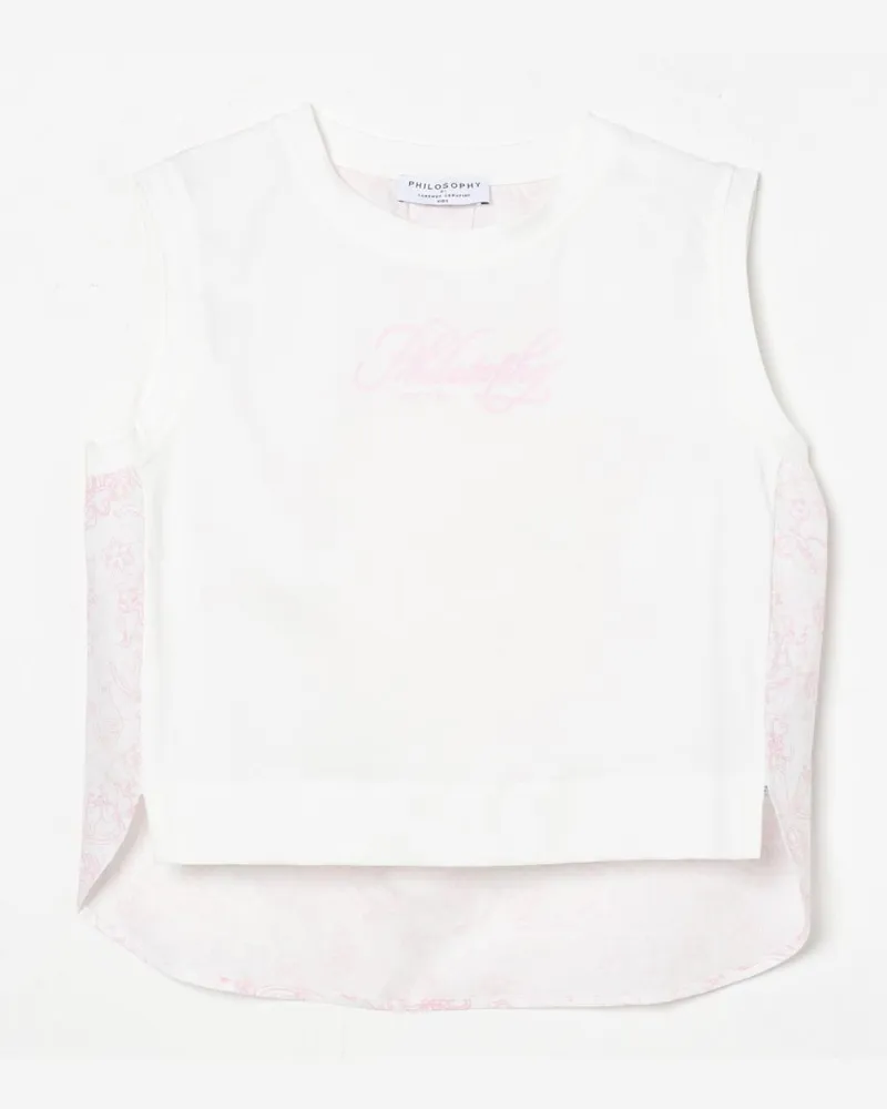 Philosophy Di Lorenzo Serafini T-shirt kinder Cream