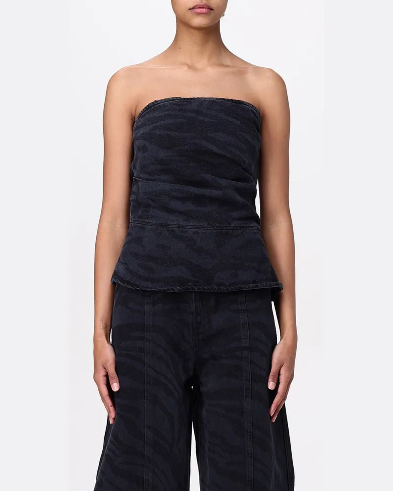 ROTATE Birger Christensen Top damen Schwarz
