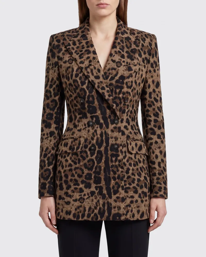 Dolce & Gabbana DOLCE  GABBANA Jacke damen Dolce & Gabbana Braun