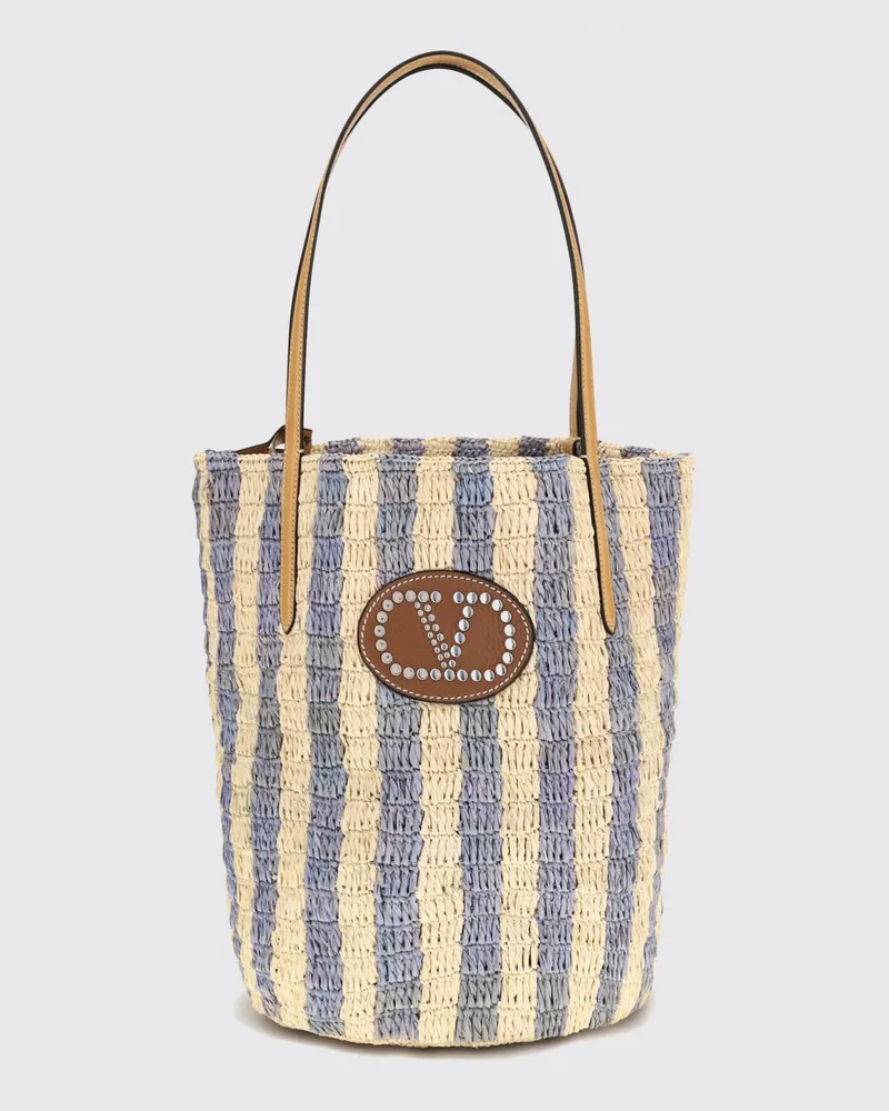 Valentino Garavani Schultertasche damen Hellblau