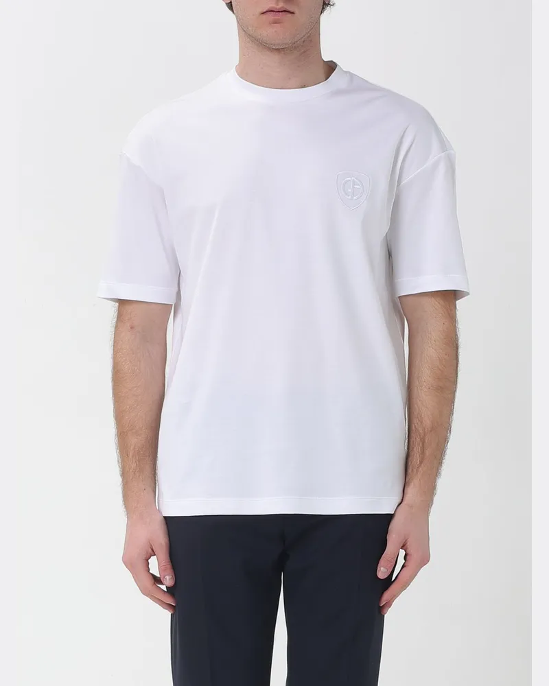 Giorgio Armani T-shirt herren Weiß