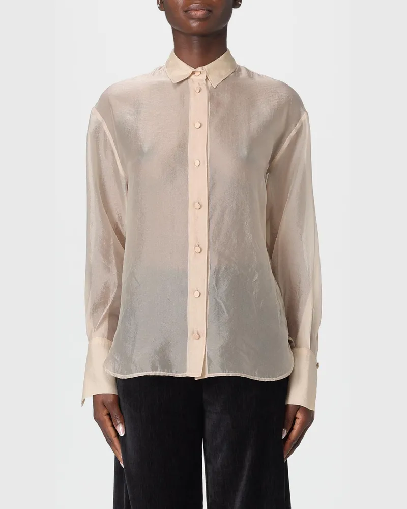 forte_forte Hemdbluse damen Weiß