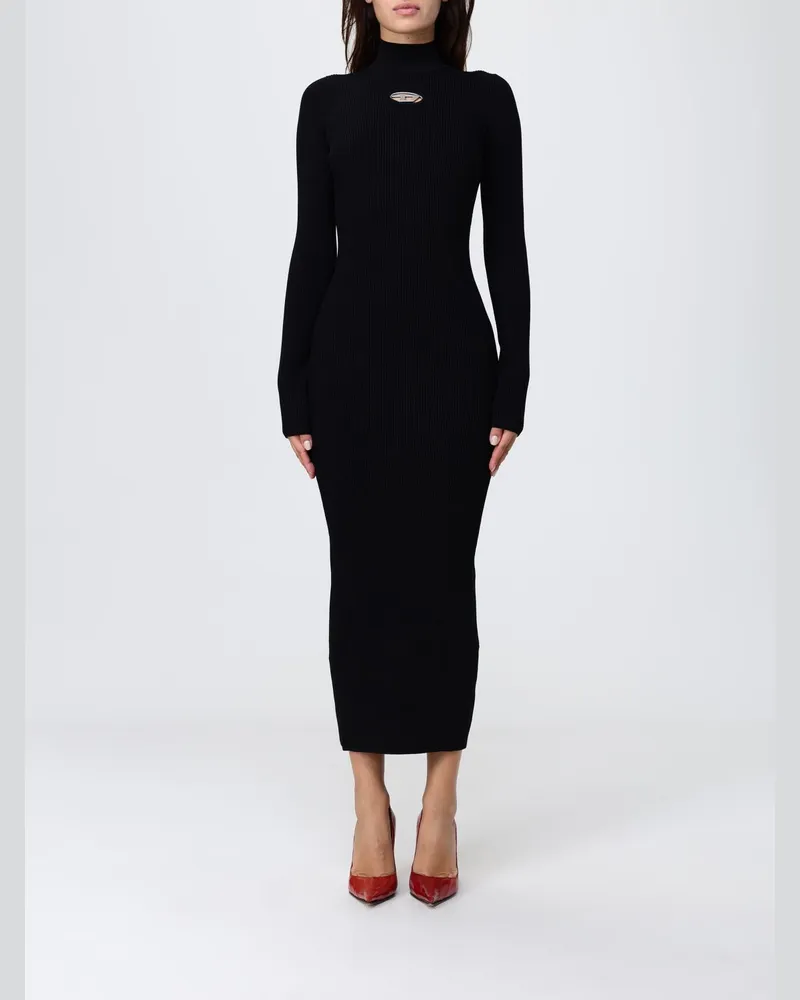 Diesel Kleider damen Schwarz