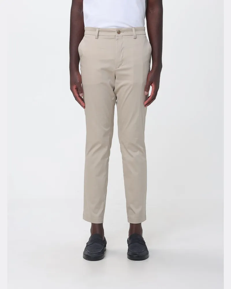 HUGO BOSS Slim-Fit Chinohose von aus Baumwollmischung Beige