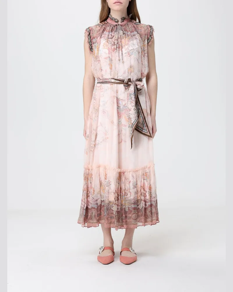 Zimmermann Kleid damen Pink