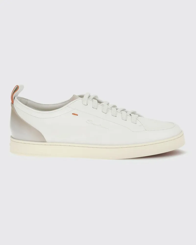 Santoni Sneakers herren Weiß