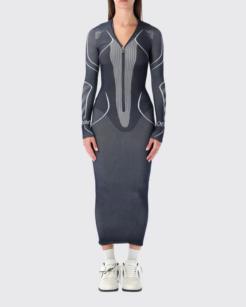 OFF-WHITE Kleider damen Blau