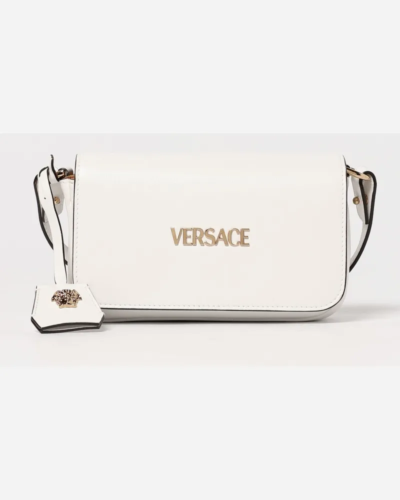 Versace Schultertasche damen Weiß