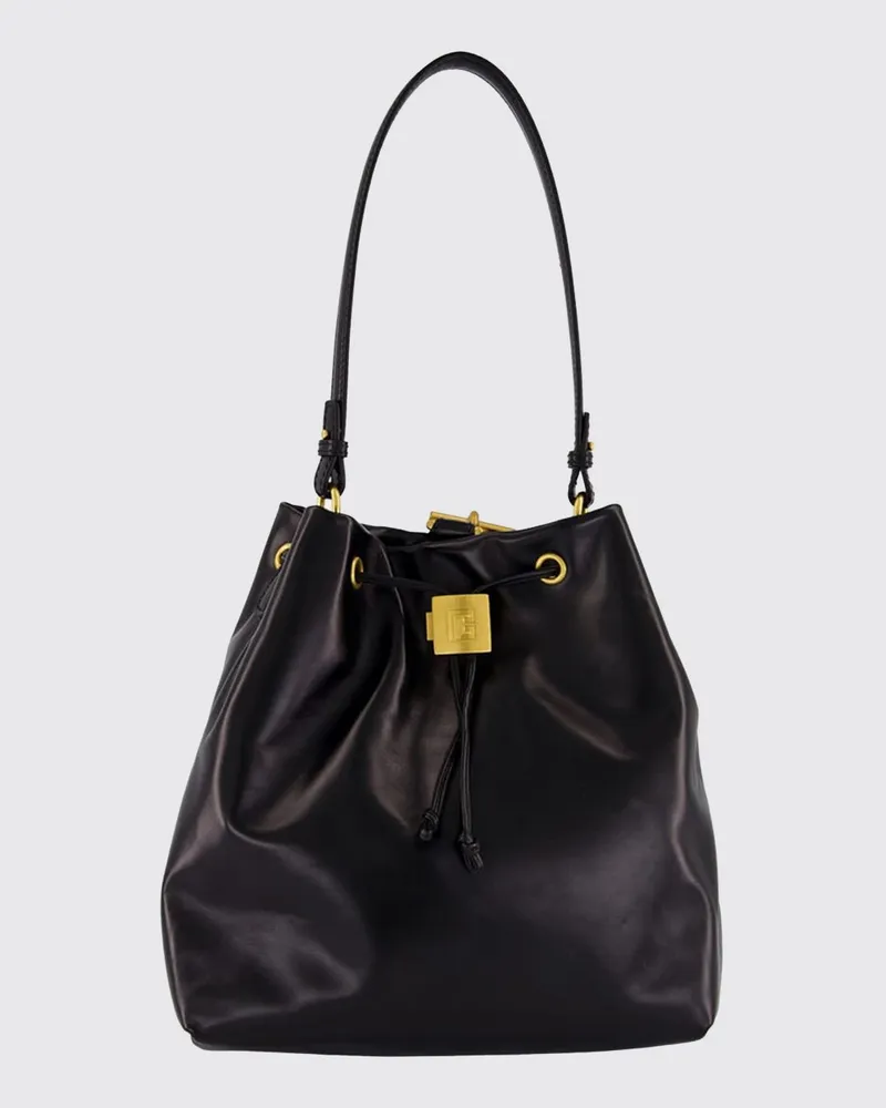 Balmain Schultertasche damen Schwarz