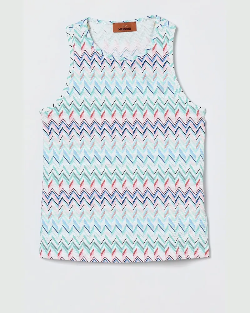Missoni Top kinder Hellblau