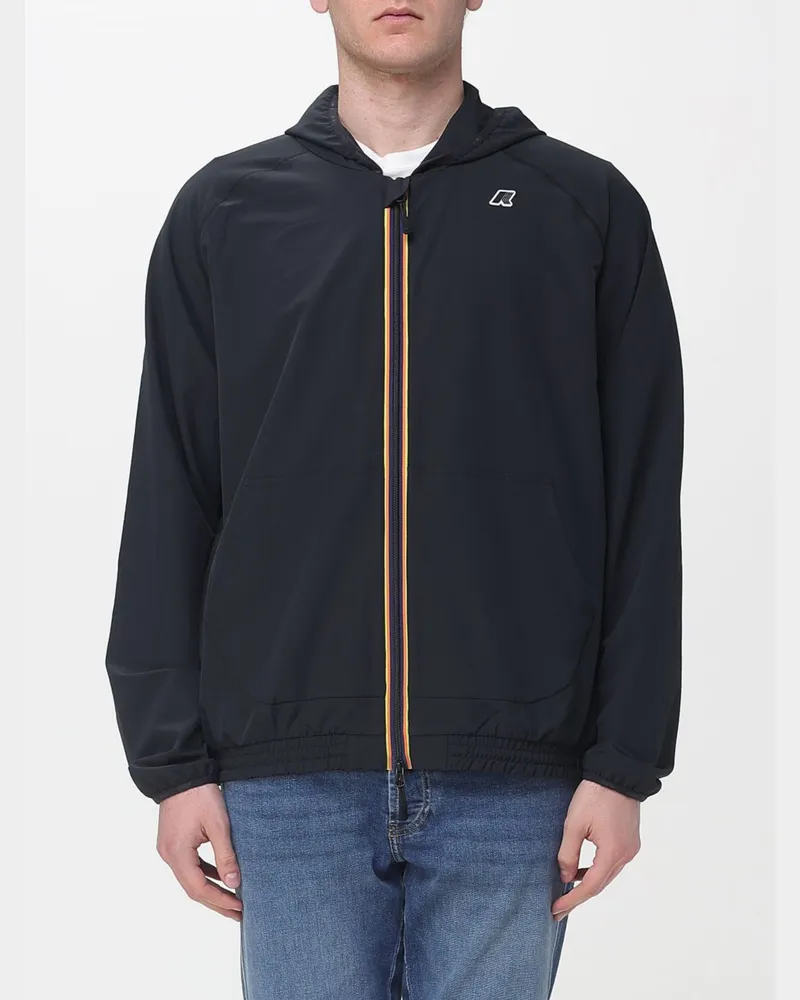 K-Way Mantel herren Schwarz