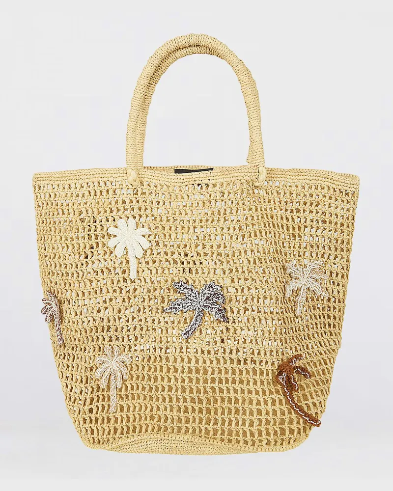 Alanui Schultertasche damen Sand