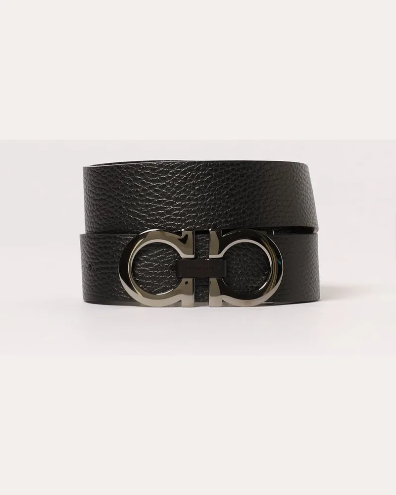 Ferragamo Grtel herren Schwarz