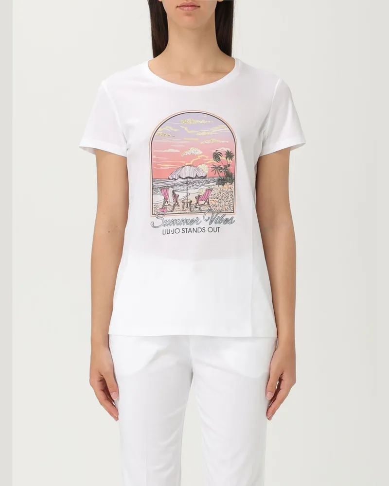 Liu Jo T-shirt damen Weiß