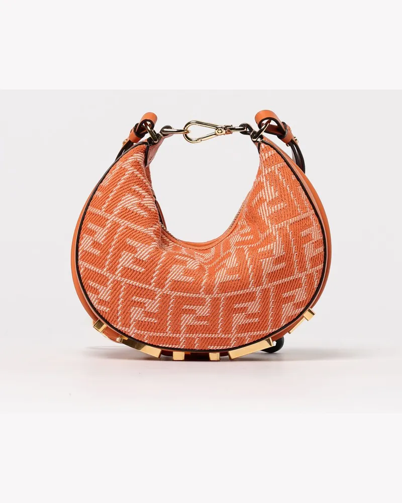 Fendi Schultertasche damen Orange
