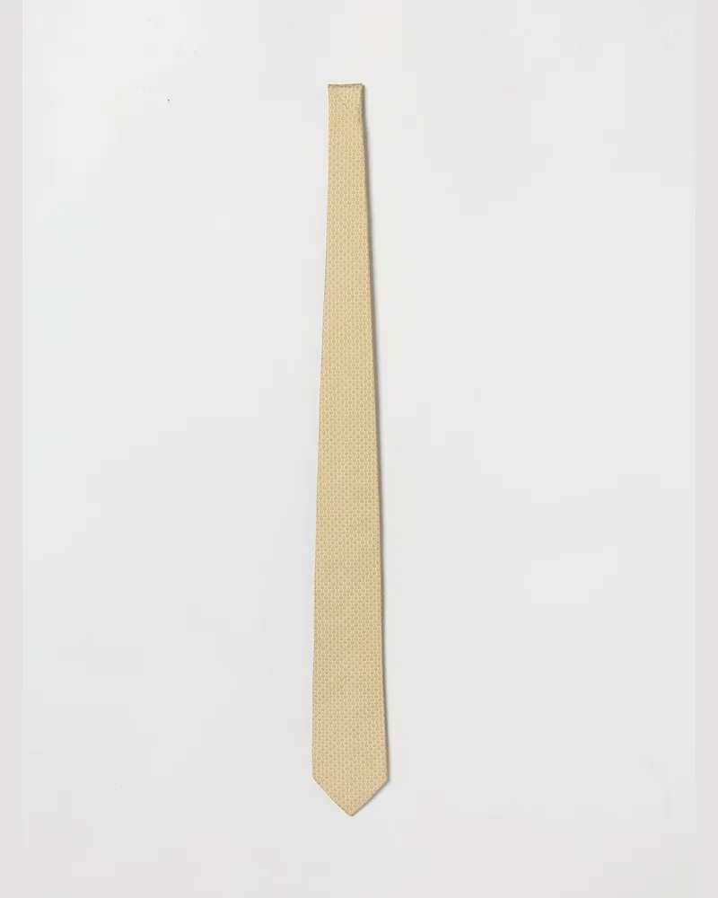 Ferragamo Krawatte herren Gelb