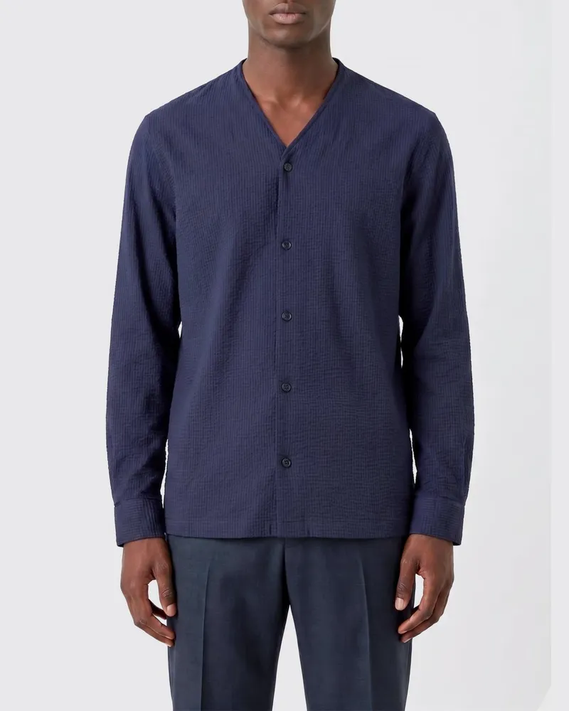 Emporio Armani Hemd herren Blau