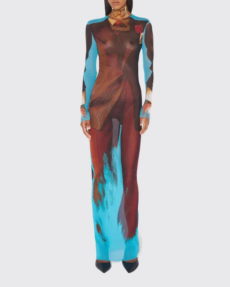 Jean Paul Gaultier Kleid damen Bunt