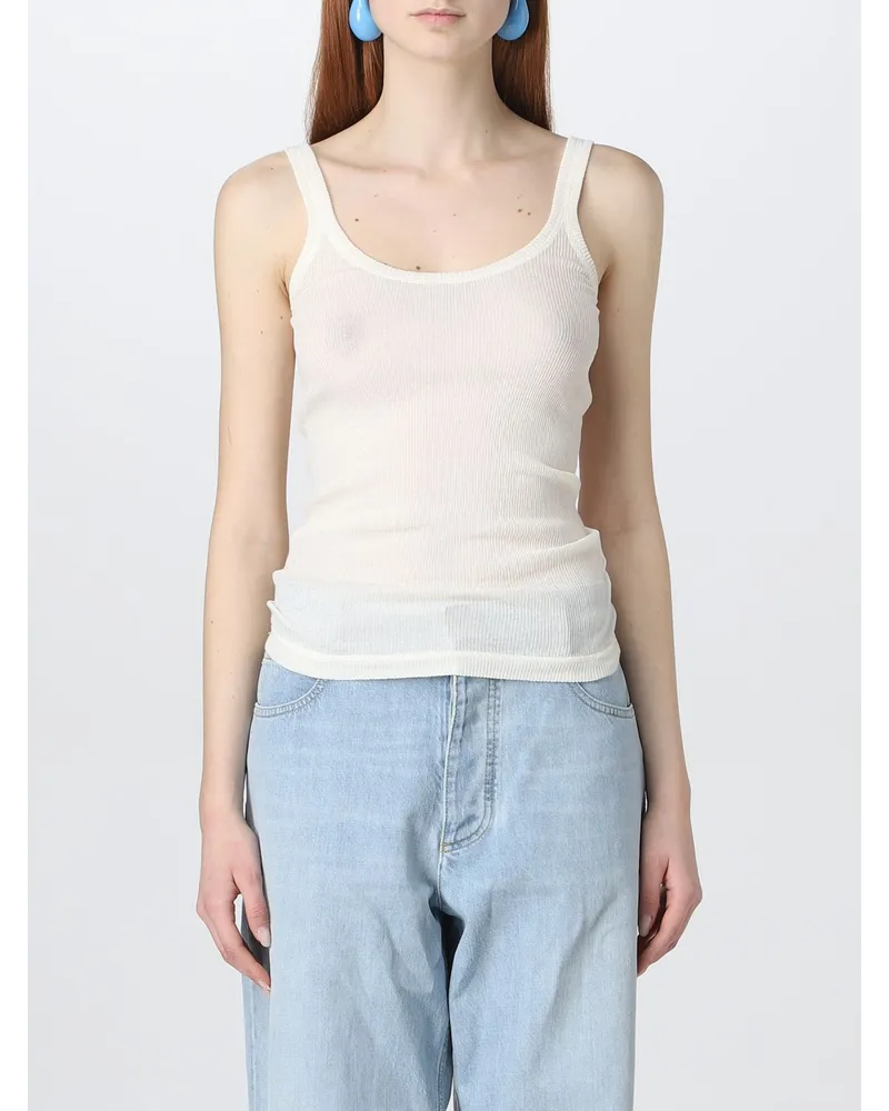 Bottega Veneta Top damen Weiß