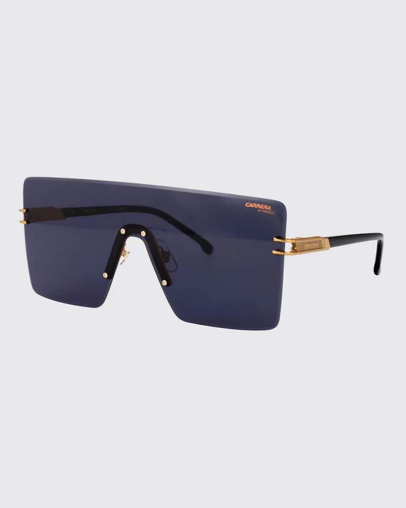 Carrera Rechteckige Metall-Sonnenbrille mit Verlaufsgläsern Schwarz