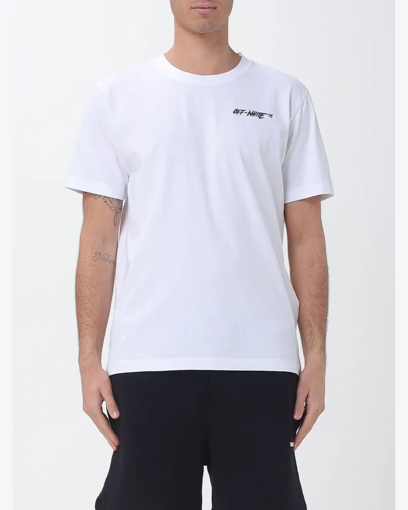 OFF-WHITE T-shirt herren Weiß