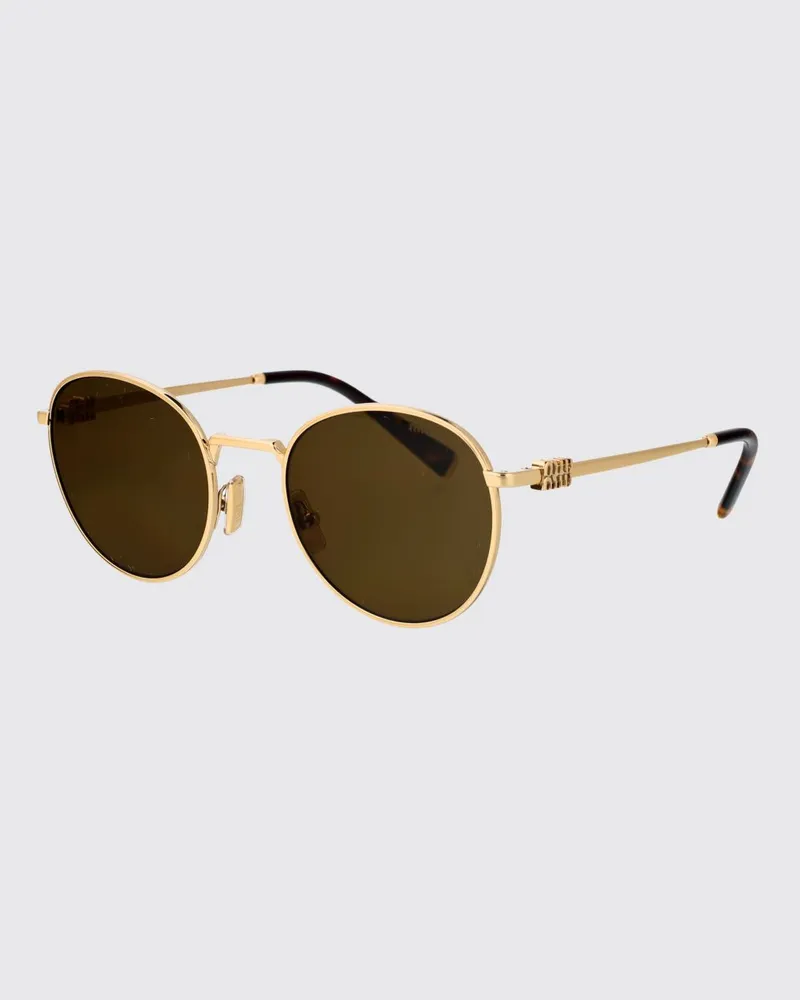 Miu Miu Sonnenbrille damen Gold