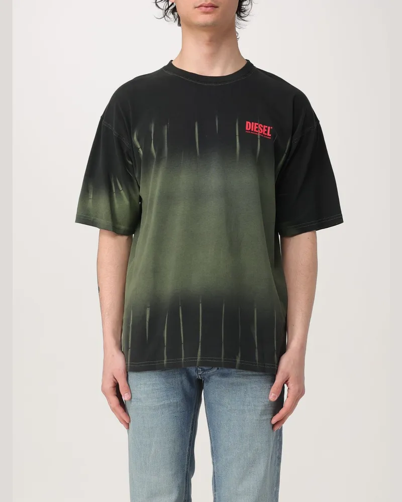 Diesel T-shirt herren Schwarz