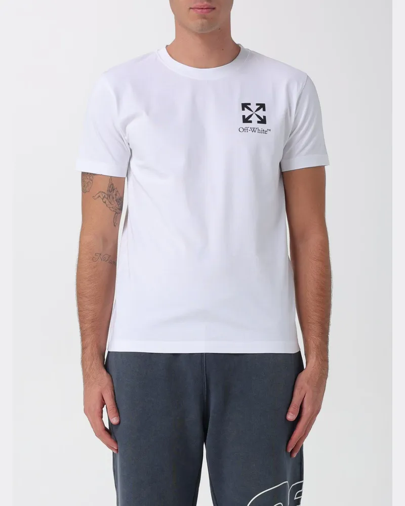 OFF-WHITE T-shirt herren Weiß