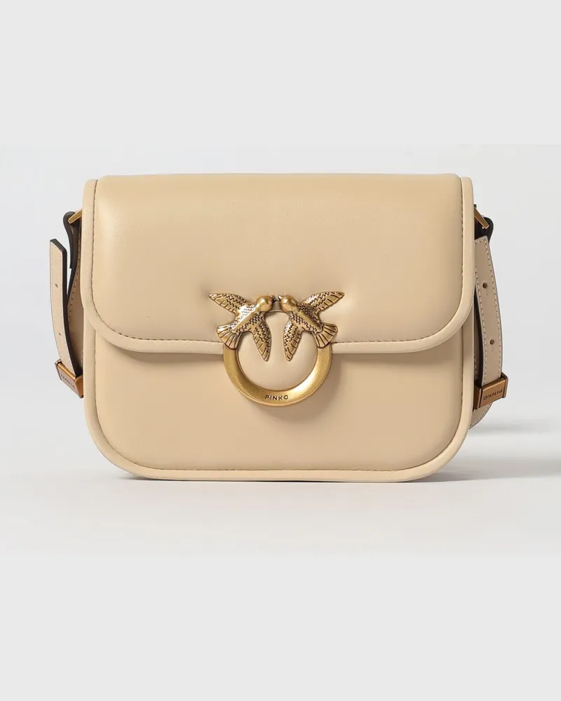 Pinko Schultertasche damen Beige