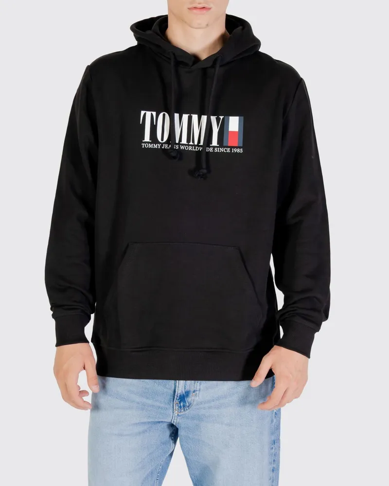 Tommy Hilfiger Sweatshirt herren Schwarz