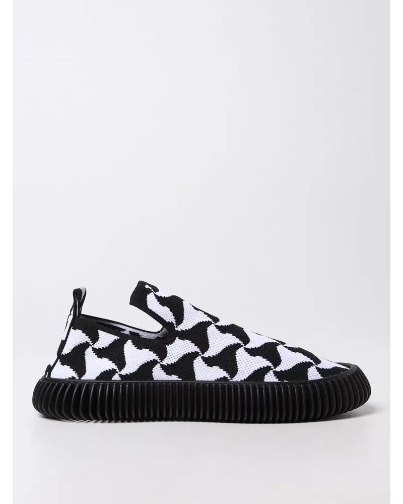 Bottega Veneta Ripple Sneakers aus Strickjacquard Schwarz