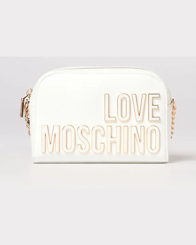 Moschino Handtasche damen Weiß