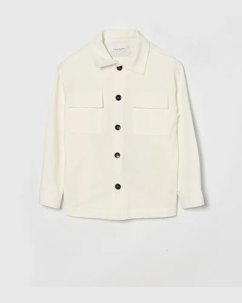 Paolo Pecora Milano Jacke kinder Weiß