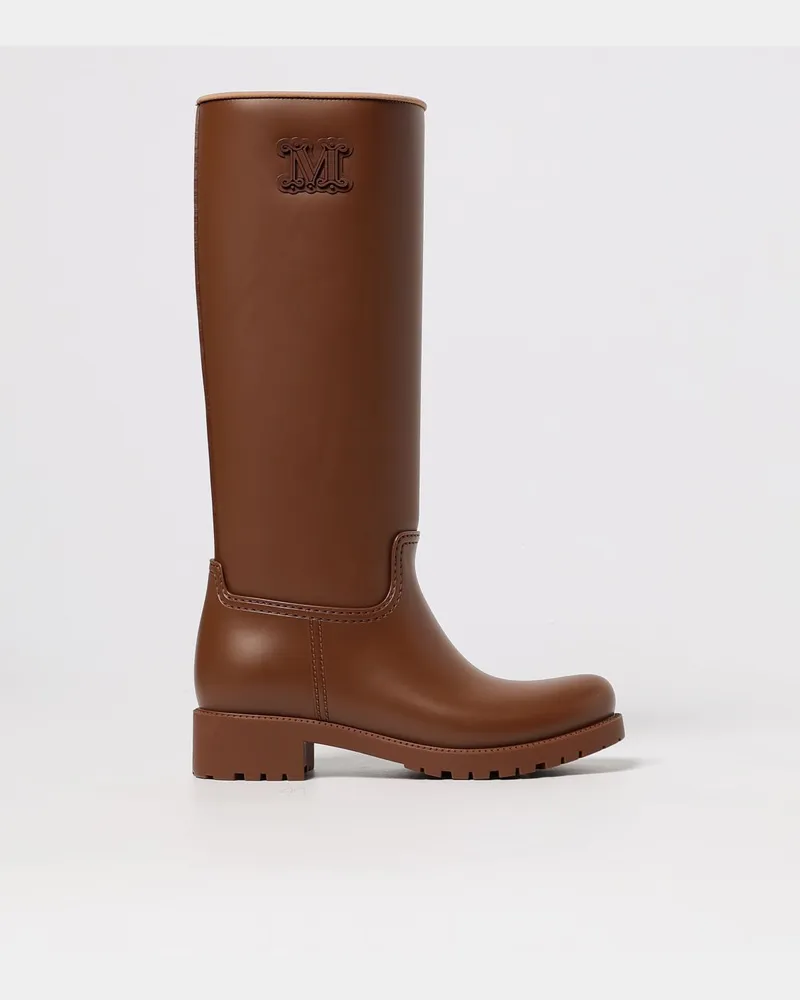 Max Mara Flache stiefeletten damen Braun