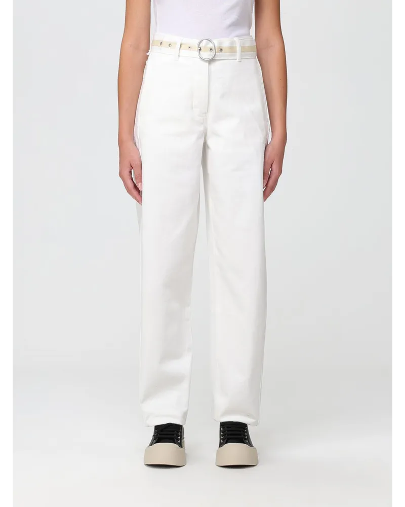 Jil Sander Hose damen Weiß