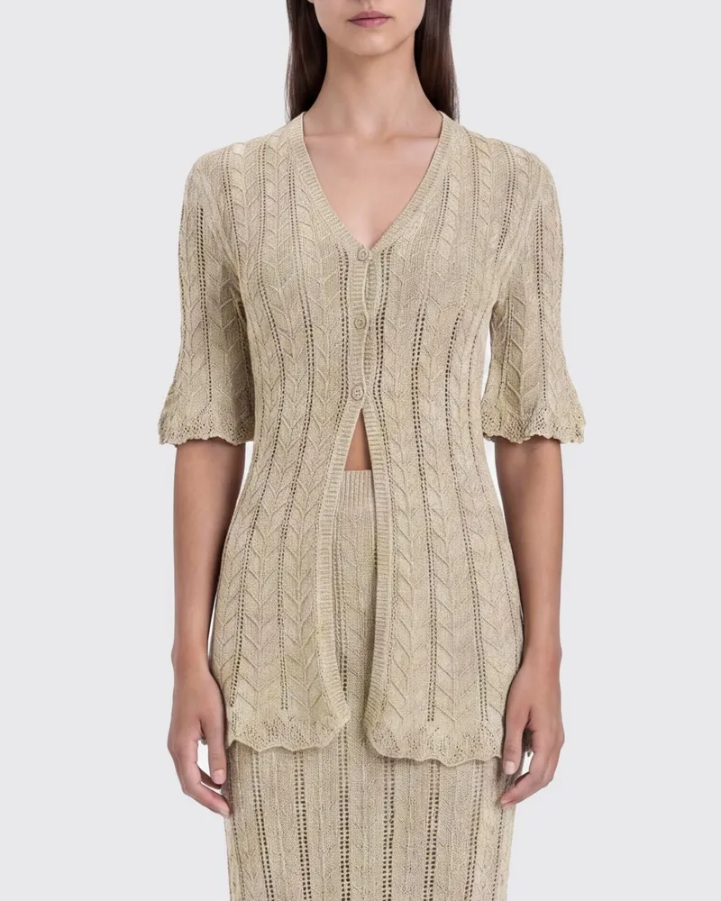 Twin-Set Strickjacke damen Butter