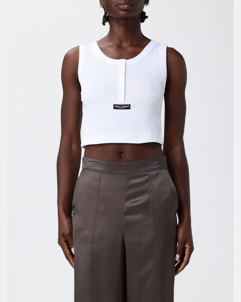 Dolce & Gabbana T-shirt damen Dolce & Gabbana Weiß