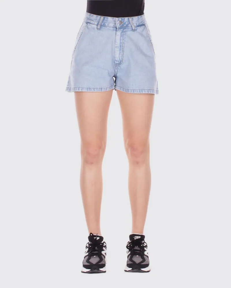 Carhartt WIP Baumwolldenim-Shorts Blau
