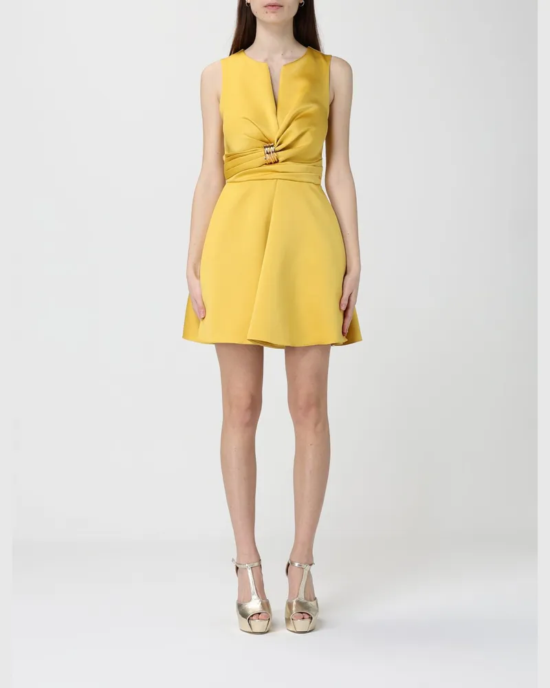 Elisabetta Franchi Kleid damen Gelb