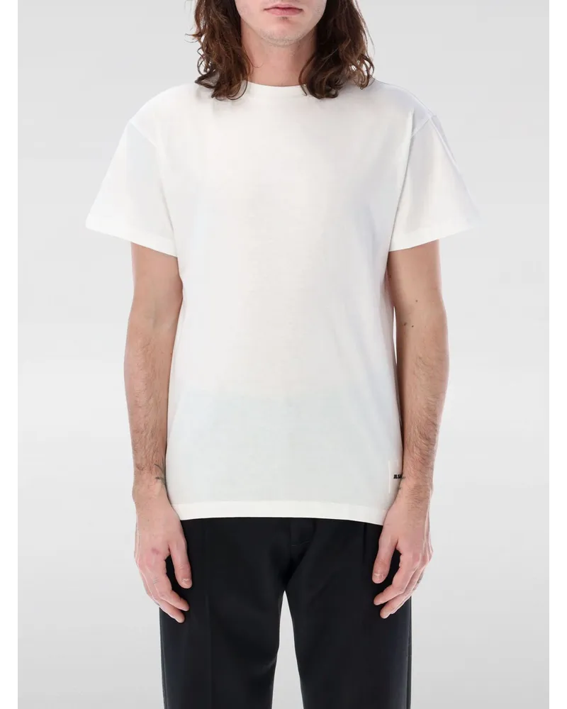 Jil Sander T-shirt herren Weiß